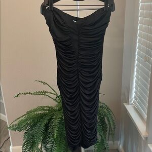 Marciano Black Dress Label Detail